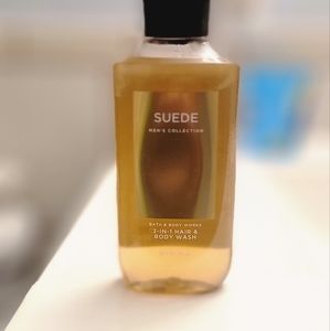 Men's bath and body Suede body wash